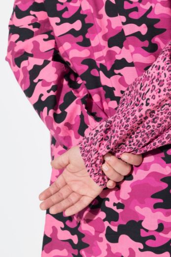 Plus size veliki brojevi Bluza s leopard uzorkom za punije