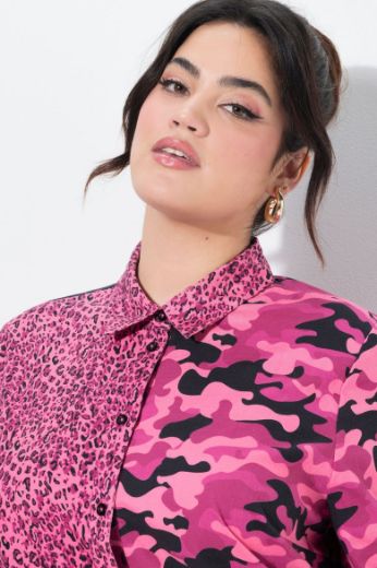 Plus size veliki brojevi Bluza s leopard uzorkom za punije