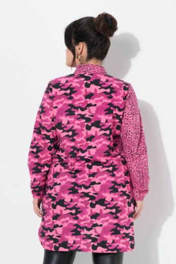 Plus size veliki brojevi Bluza s leopard uzorkom za punije