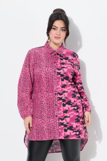 Plus size veliki brojevi Bluza s leopard uzorkom za punije
