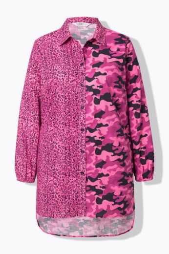 Plus size veliki brojevi Bluza s leopard uzorkom za punije