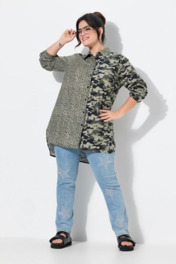 Plus size veliki brojevi Bluza s leopard uzorkom za punije