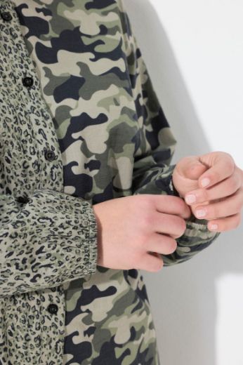 Plus size veliki brojevi Bluza s leopard uzorkom za punije