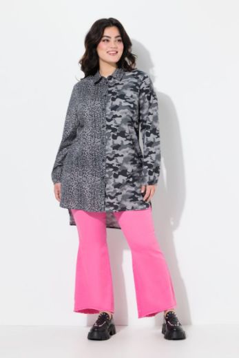Plus size veliki brojevi Bluza s leopard uzorkom za punije