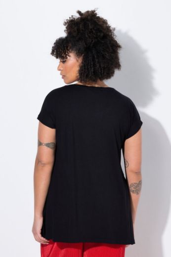 Plus size veliki brojevi Majica kratkih rukava A kroja za punije