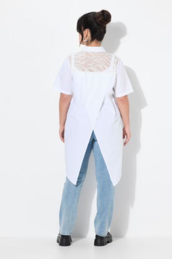 Plus size veliki brojevi Bluza s dodatkom ukrasne čipke za punije
