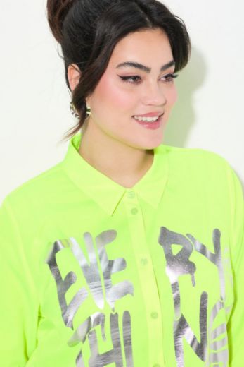 Plus size veliki brojevi Bluza s printom folije za punije