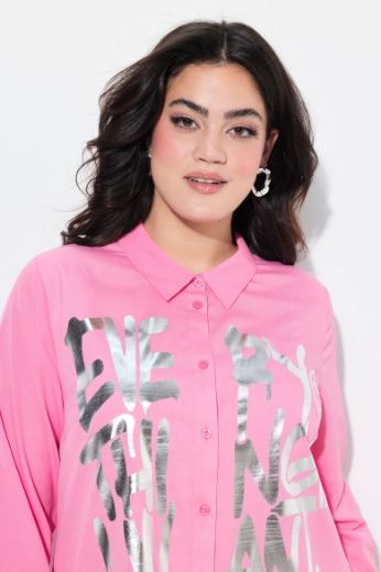 Plus size veliki brojevi Bluza s printom folije za punije