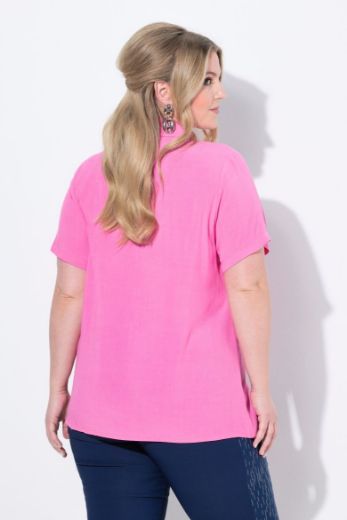 Plus size veliki brojevi Bluza s printom lica za punije