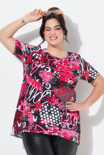 Plus size veliki brojevi Majica kratkih rukava za punije