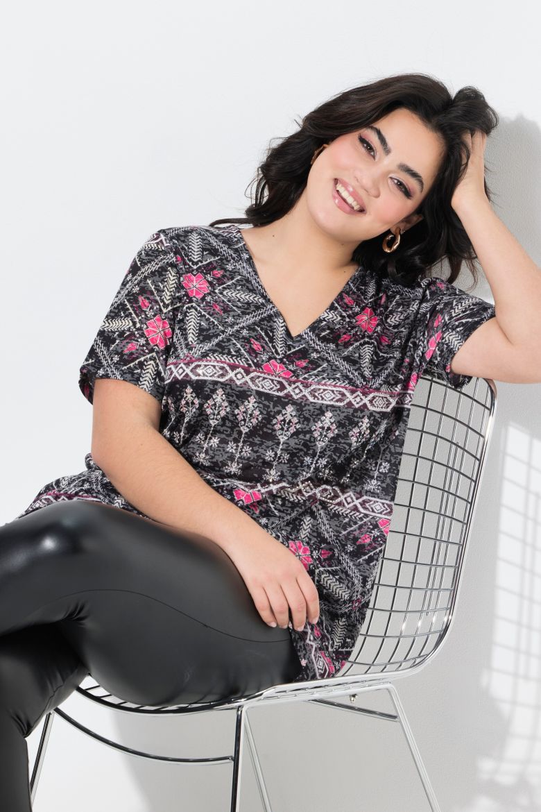 Plus size veliki brojevi Majica kratkih rukava za punije