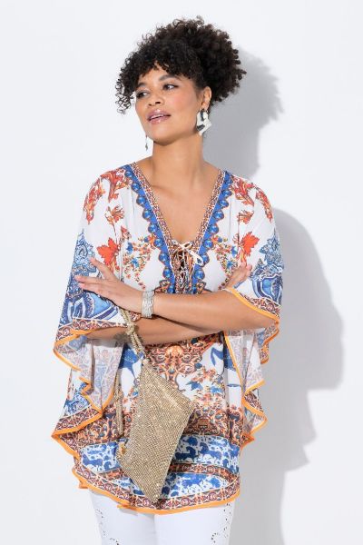 Veliki brojevi Bluza kaftan moda za punije