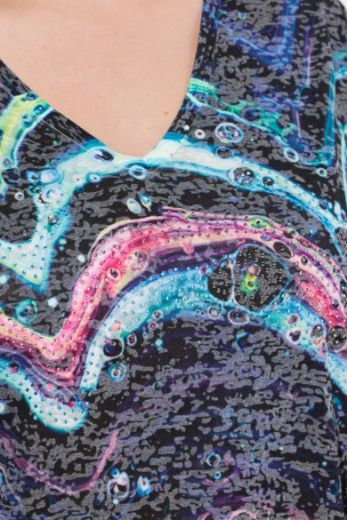 Plus size veliki brojevi Majica kratkih rukava za punije