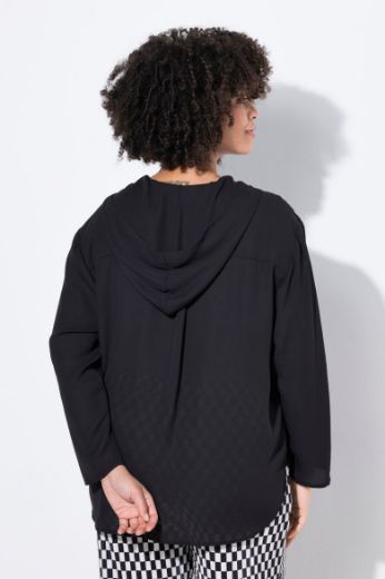 Plus size veliki brojevi Bluza s kapuljačom za punije