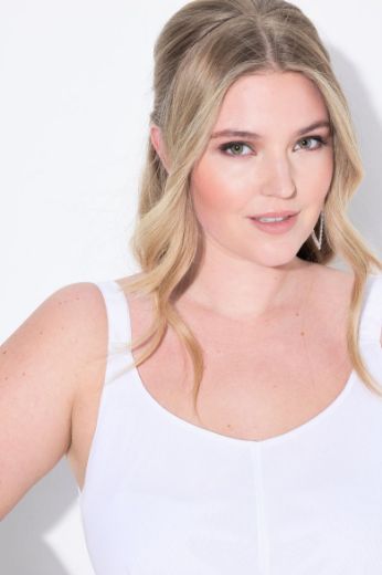 Plus size veliki brojevi Majica bez rukava za punije