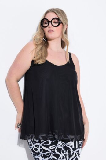 Plus size veliki brojevi Majica bez rukava za punije
