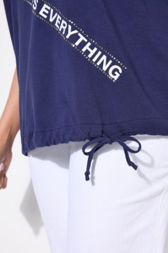 Plus size veliki brojevi Majica kratkih rukava okruglog ovratnika za punije