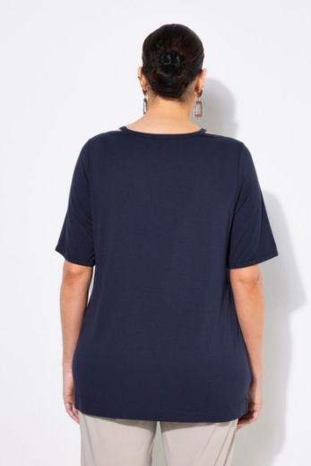Plus size veliki brojevi Majica kratkih rukava okruglog ovratnika za punije