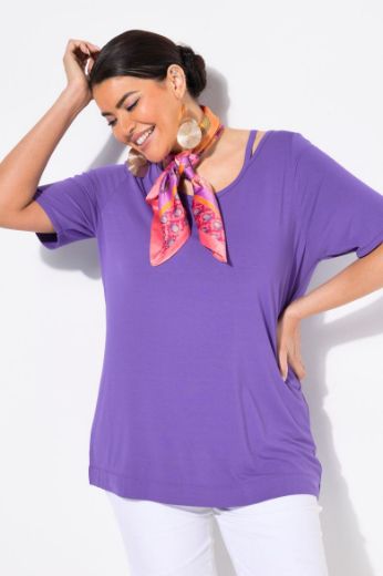 Plus size veliki brojevi Majica kratkih rukava okruglog ovratnika za punije