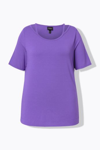 Plus size veliki brojevi Majica kratkih rukava okruglog ovratnika za punije