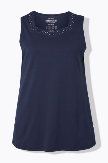 Plus size veliki brojevi Majica bez rukava A kroja za punije