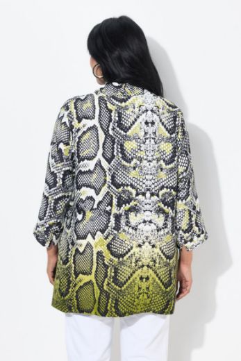 Plus size veliki brojevi Tunika 3/4 rukava A kroja za punije