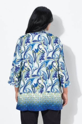Plus size veliki brojevi Tunika 3/4 rukava A kroja za punije
