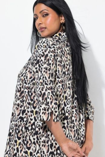 Plus size veliki brojevi Bluza 3/4 rukava dužeg A kroja za punije