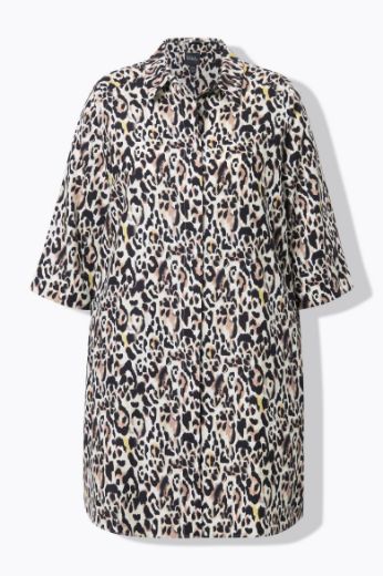 Plus size veliki brojevi Bluza 3/4 rukava dužeg A kroja za punije