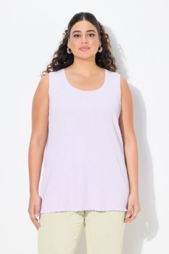 Plus size veliki brojevi Majica bez rukava okruglog ovratnika za punije