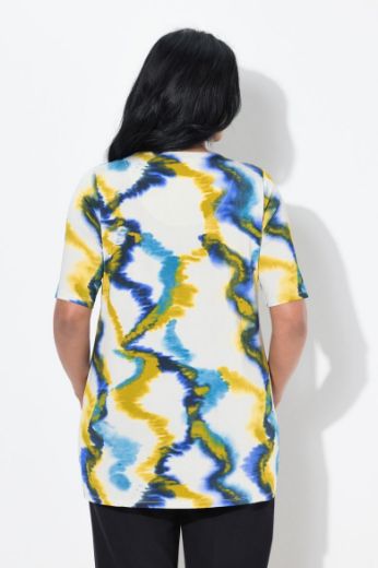 Plus size veliki brojevi Majica kratkih rukava okruglog ovratnika za punije