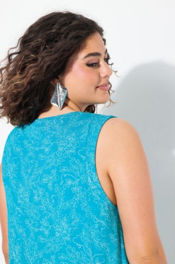 Plus size veliki brojevi Haljina maxi bez rukava za punije