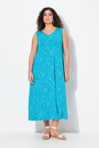 Plus size veliki brojevi Haljina maxi bez rukava za punije