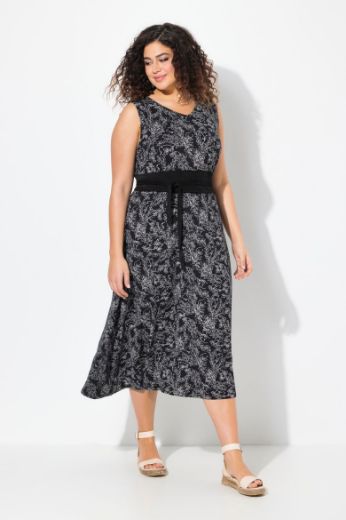 Plus size veliki brojevi Haljina maxi bez rukava za punije
