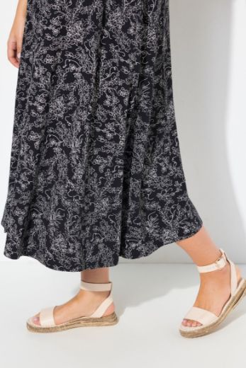 Plus size veliki brojevi Haljina maxi bez rukava za punije