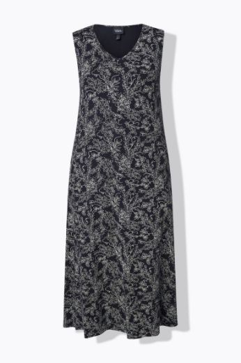 Plus size veliki brojevi Haljina maxi bez rukava za punije