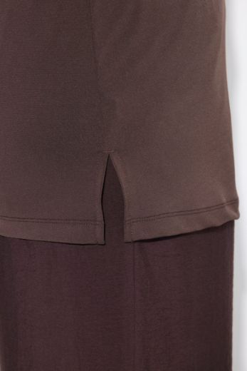 Plus size veliki brojevi Majica bez rukava A kroja za punije