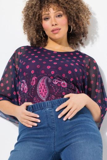 Plus size veliki brojevi Traperice skraćenih nogavica za punije