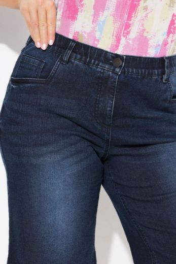 Plus size veliki brojevi Traperice bermude širih nogavica za punije