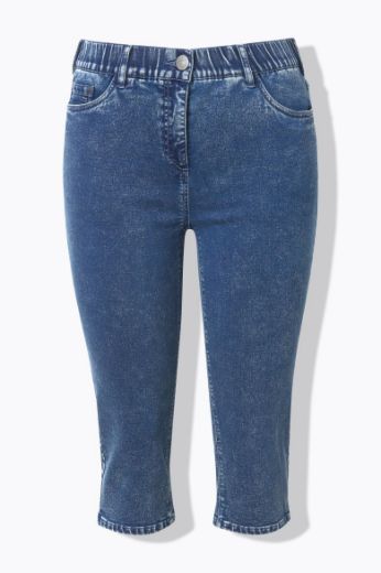 Plus size veliki brojevi Traperice Capri za punije