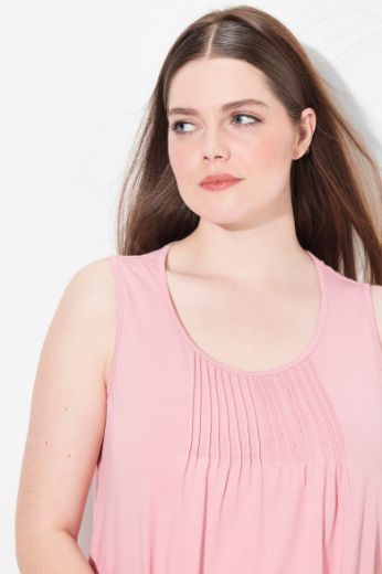 Plus size veliki brojevi Pidžama gornji dio bez rukava za punije