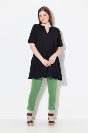 Plus size veliki brojevi Tunika kratkih rukava A kroja za punije