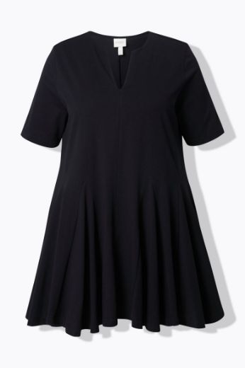 Plus size veliki brojevi Tunika kratkih rukava A kroja za punije