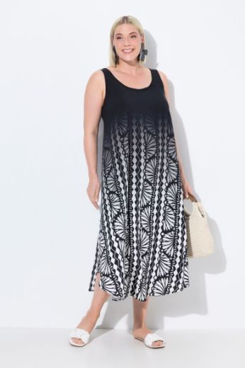Plus size veliki brojevi Haljina maxi bez rukava za punije