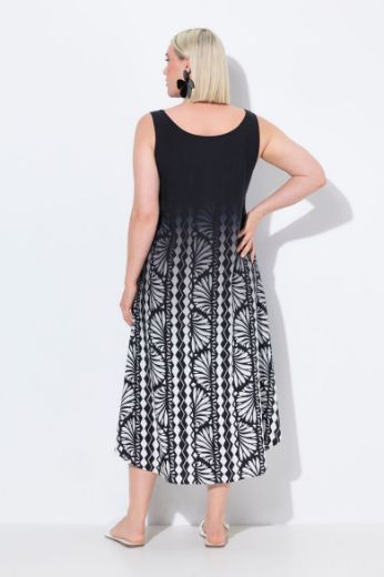 Plus size veliki brojevi Haljina maxi bez rukava za punije