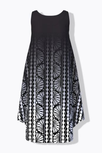 Plus size veliki brojevi Haljina maxi bez rukava za punije