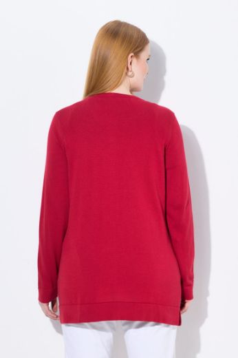 Plus size veliki brojevi Kardigan na kopčanje za punije