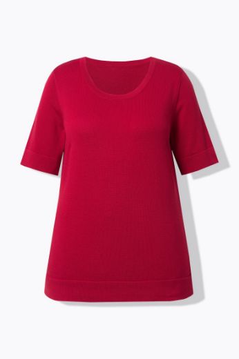 Plus size veliki brojevi Majica kratkih rukava okruglog ovratnika za punije