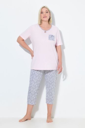 Plus size veliki brojevi Pidžama s leopard uzorkom za punije