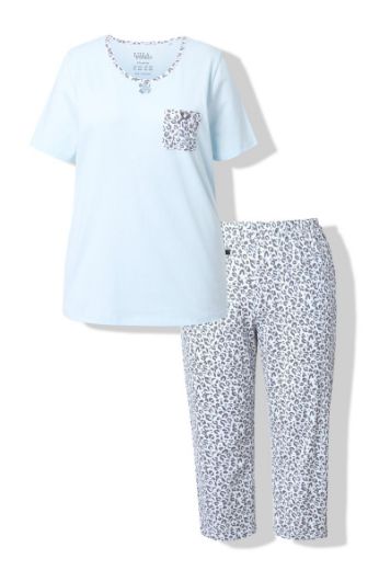 Plus size veliki brojevi Pidžama s leopard uzorkom za punije